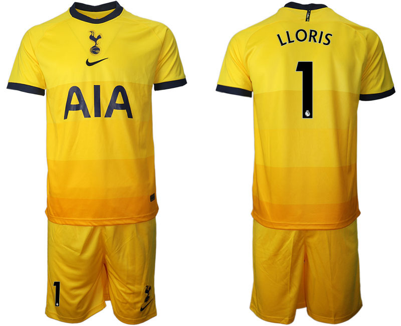 Men 2021 Tottenham Hotspur away #1 soccer jerseys